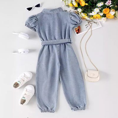 denim suit