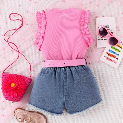 Girls sleeveless top