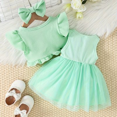 baby mesh dress