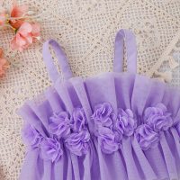 Girls' mesh suspender