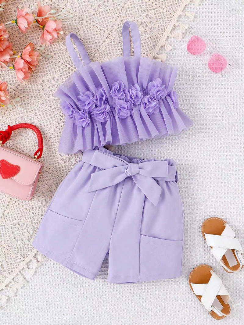 فتيات' mesh suspender